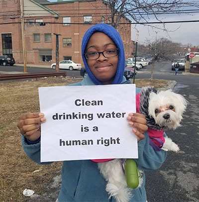 Clean water is a human right. Photo: Lauren Berg