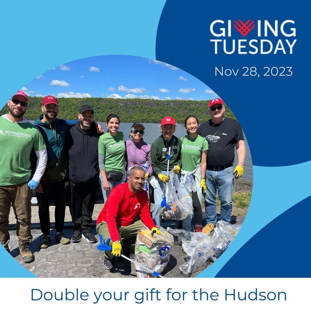 Giving Tuesday - double your gift for the Hudson
