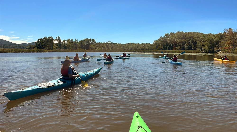 Kayaking on Constitution Marsh