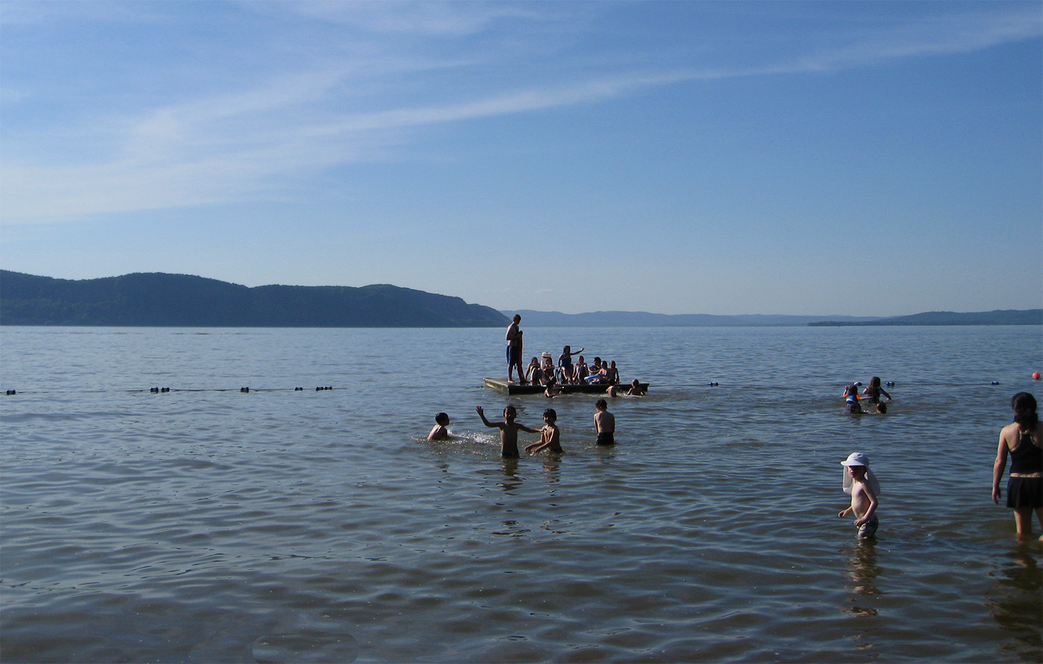 Swimming in the Hudson River